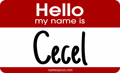 Hello my name is Cecel png download