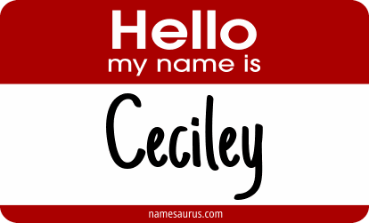 Hello my name is Ceciley png download