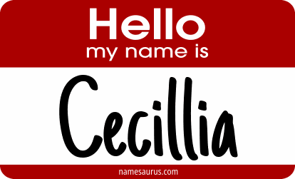 Hello my name is Cecillia png download