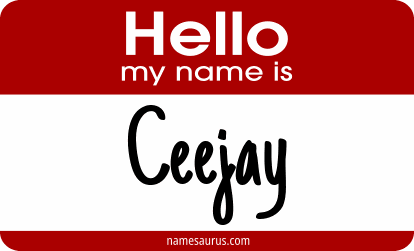 Hello my name is Ceejay png download