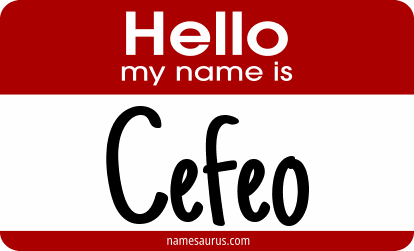 Hello my name is Cefeo png download