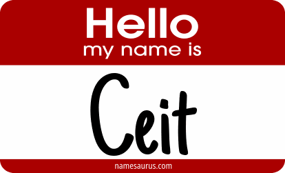 Hello my name is Ceit png download