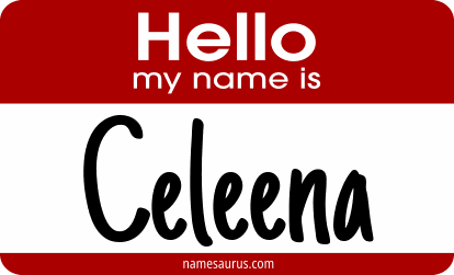 Hello my name is Celeena png download