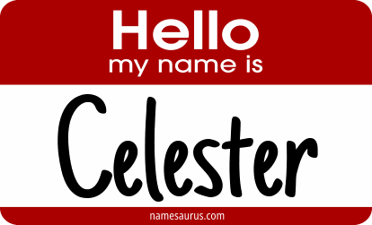 Hello my name is Celester png download