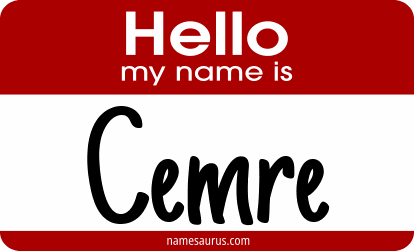 Hello my name is Cemre png download