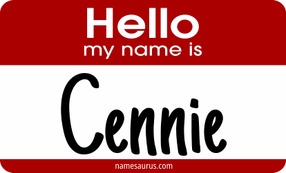 Hello my name is Cennie png download