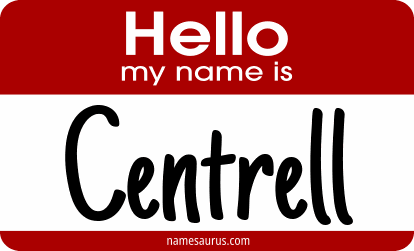 Hello my name is Centrell png download