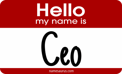 Hello my name is Ceo png download