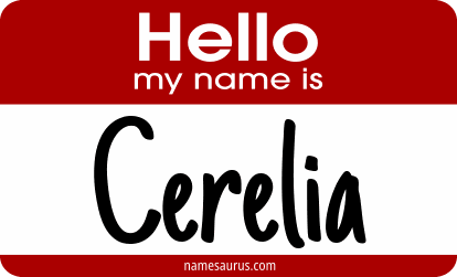 Hello my name is Cerelia png download