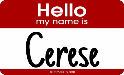 Hello my name is Cerese png download
