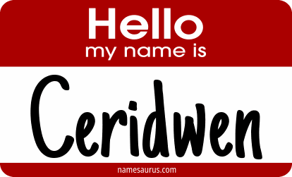 Hello my name is Ceridwen png download