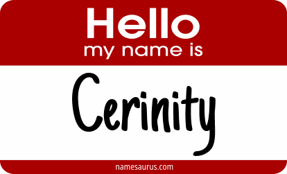 Hello my name is Cerinity png download