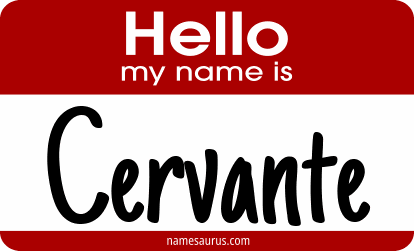 Hello my name is Cervante png download
