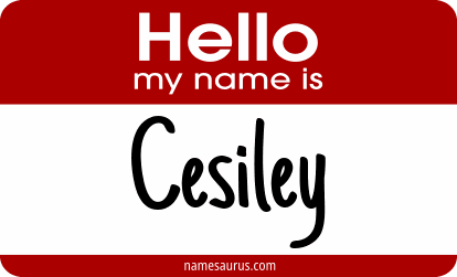 Hello my name is Cesiley png download