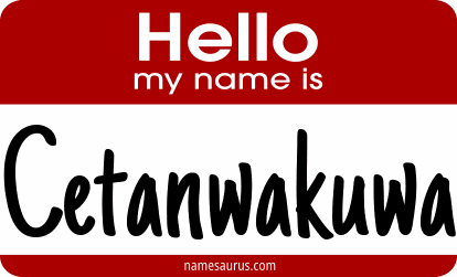 Hello my name is Cetanwakuwa png download