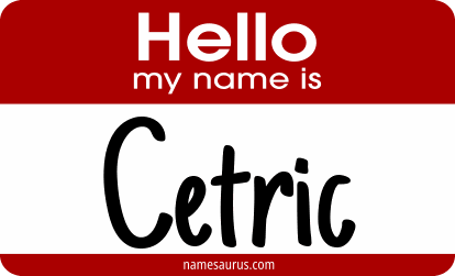 Hello my name is Cetric png download