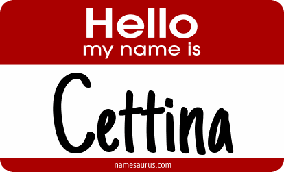 Hello my name is Cettina png download
