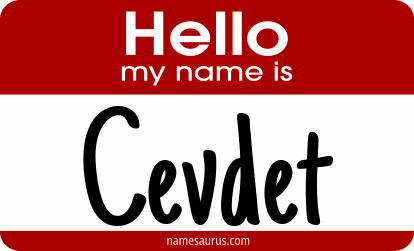 Hello my name is Cevdet png download