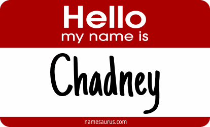 Hello my name is Chadney png download