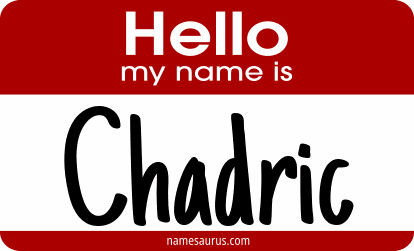 Hello my name is Chadric png download