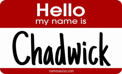 Hello my name is Chadwick png download