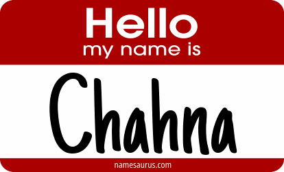 Hello my name is Chahna png download