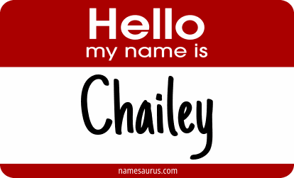 Hello my name is Chailey png download