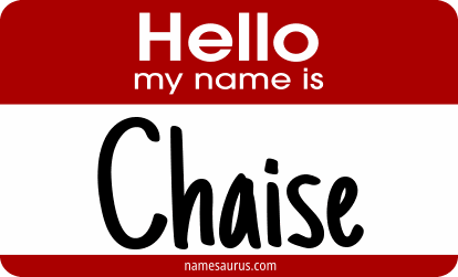 Hello my name is Chaise png download