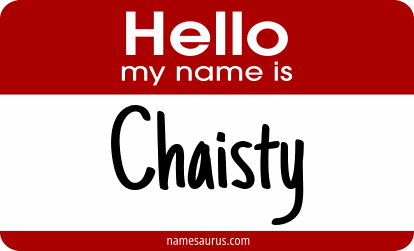 Hello my name is Chaisty png download