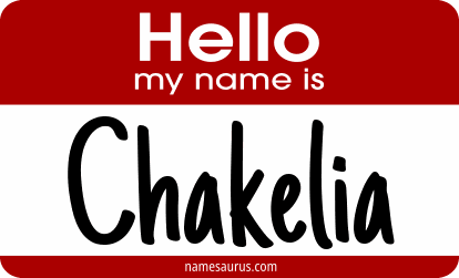 Hello my name is Chakelia png download