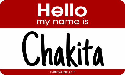 Hello my name is Chakita png download