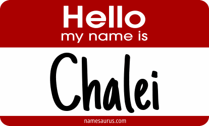 Hello my name is Chalei png download