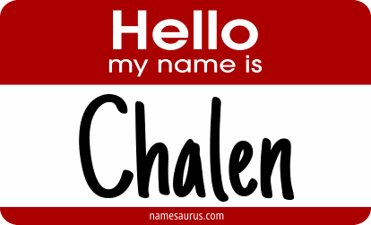 Hello my name is Chalen png download