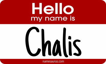 Hello my name is Chalis png download
