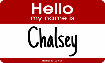 Hello my name is Chalsey png download