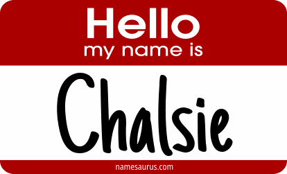 Hello my name is Chalsie png download