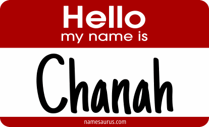 Hello my name is Chanah png download