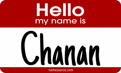 Hello my name is Chanan png download