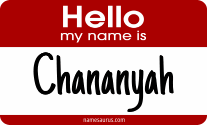 Hello my name is Chananyah png download