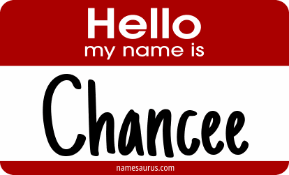 Hello my name is Chancee png download