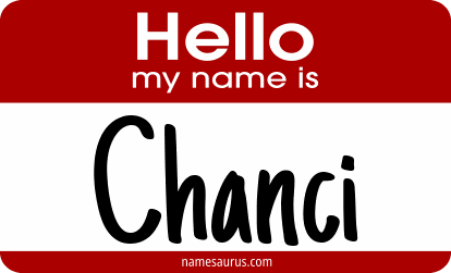 Hello my name is Chanci png download