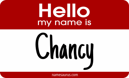 Hello my name is Chancy png download