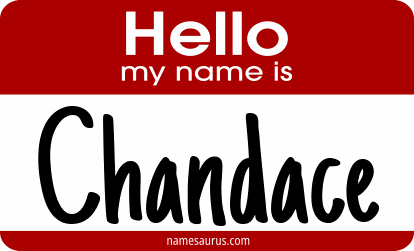 Hello my name is Chandace png download