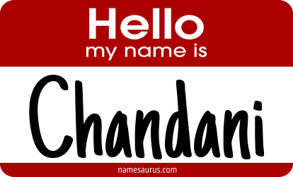 Hello my name is Chandani png download