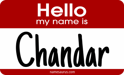 Hello my name is Chandar png download