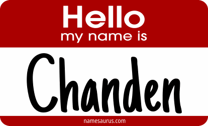 Hello my name is Chanden png download