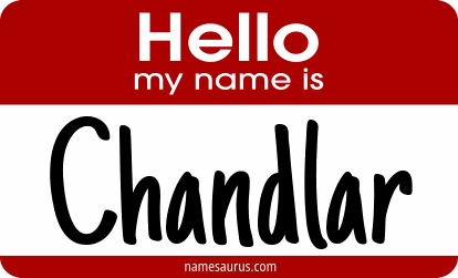Hello my name is Chandlar png download
