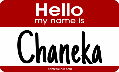 Hello my name is Chaneka png download