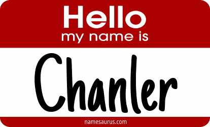 Hello my name is Chanler png download