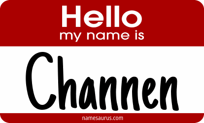 Hello my name is Channen png download